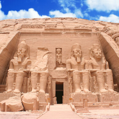 The Great Temple at Abu Simbel, Egypt